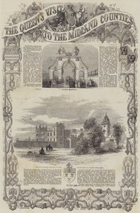 A királynő látogatása Midland megyékben